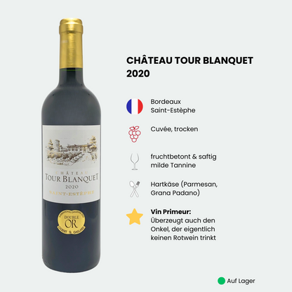 Chateau Tour Blanquet Saint-Estephe 2020